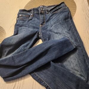 GAP Women's Dark Blue Skinny Jeans Size 6 (28)